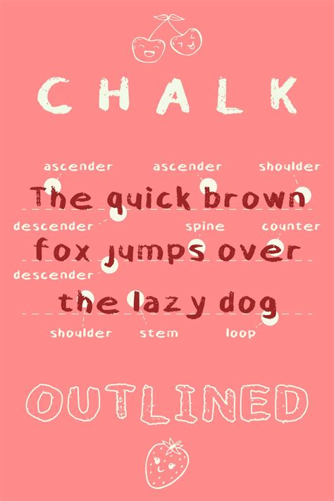 Free Chalk Font – MasterBundles