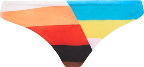 Mara Hoffman Bikini Bottoms Swim Briefs Azure Shopstyle