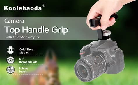 Amazon Koolehaoda Universal Mini Top Handle Camera Hot Shoe Top Handle Grip With Cold
