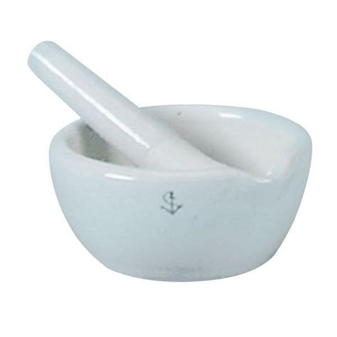 Porcelain Mortar And Pestle Set