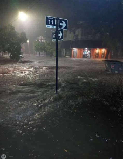 Las impactantes imágenes del temporal que provocó inundaciones y