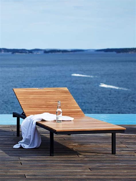 Шезлонг Skargaarden Haringe — купить по выгодной цене на Нордик Дизайн