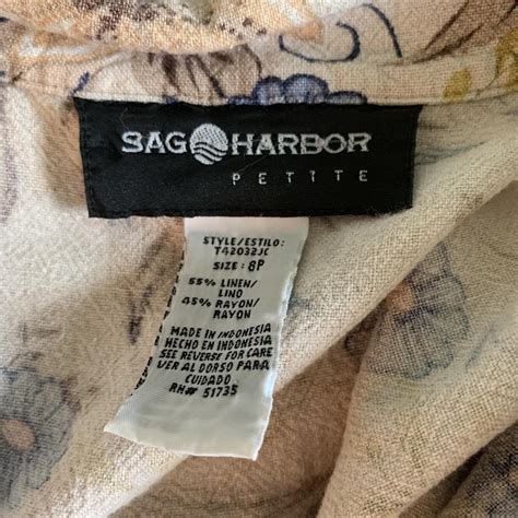 Nude Floral Button Up Collared Shirt Funky Grandma Depop