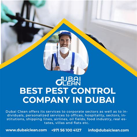 LIST of Pest Control Companies approved by Dubai Municipality