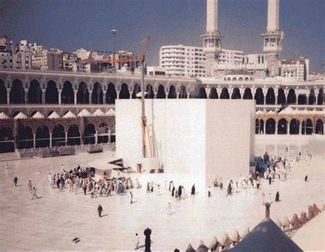 Holy Kaaba Some Rare Pictures Of The Holy Kaaba 🕋 Restoration And