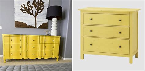 Желтый комод в интерьере - 46 фото