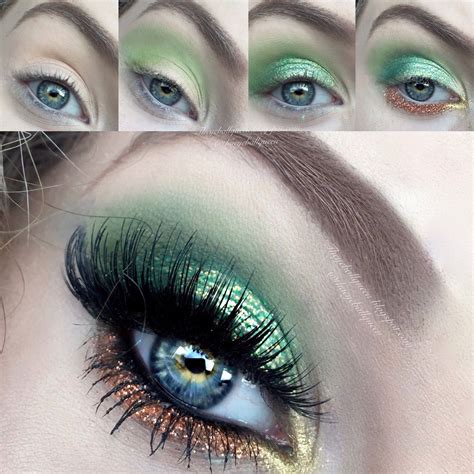 Saint Patricks Day Eye Makeup