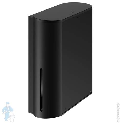 Дозатор для бумажных салфеток Keuco Plan настенный, черный матовый ...