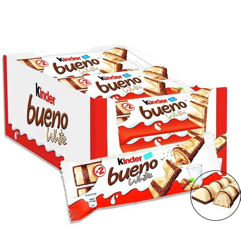 Kinder Bueno White Caixa 30x39g Ferrero - Embaleme Embalagens e Festas