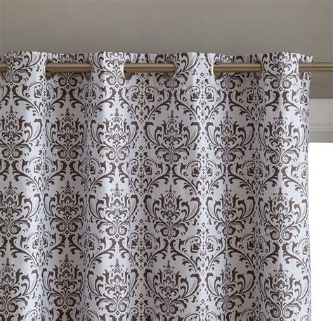 Best Grey Paisley Print Curtains For Living Room Your House