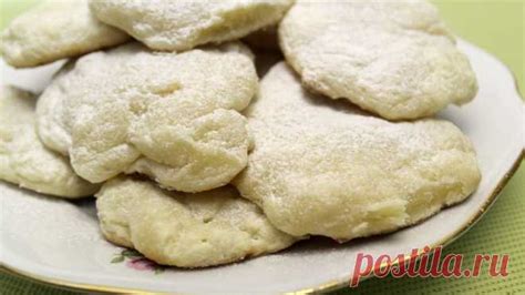 Нежное печенье со сливочным сыром Очень вкусное мягкое и нежное печен ...