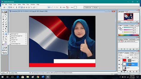 Dindars Cara Membuat Poster Caleg Dengan Photoshop Tugas Praktek 4