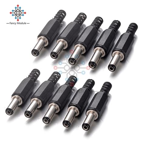 10 Pair 12 V 3 A Power Plug Male Jack Connector And Female Socket Panel Dc Power Connector Power