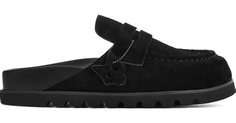 Naked Wolfe Cordless Hairy Cow Suede In Black Lyst