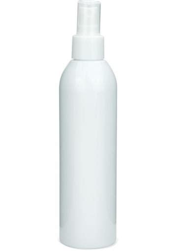 R PET Flasche AIDA 250 ml weiss mit Spray Zerstäuber 24 410 Basic weiss