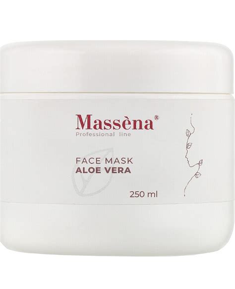 Massena Маска для лица с алоэ вера Face Mask Aloe Vera For Oily Skin ...