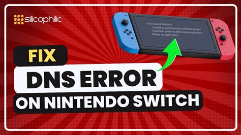 Ultimate Guide: How to Fix DNS Errors on Nintendo Switch - Quick & Easy ...