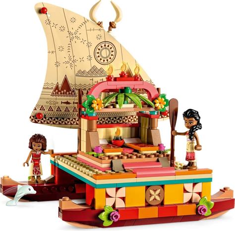 Lego Disney Princess Moana S Wayfinding Boat Moana