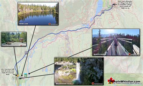 Brandywine Falls Maps