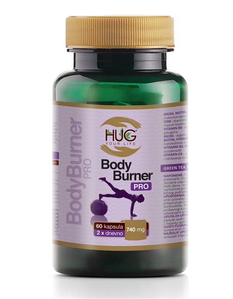 Hug Your Life BodyBurner PRO kapsule za mršavljenje 60 komada