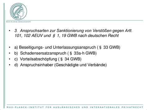 2 Teil Europäisches Kartellrecht ppt herunterladen