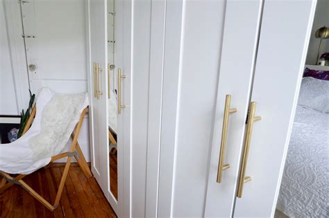 Diy Ikea Brimnes Wardrobe Handle Upgrade Tfdiaries