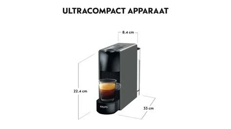 Krups Nespresso Xn110b Essenza Mini Grijs Kopen Mediamarkt