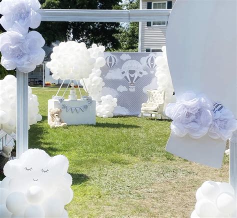 Hot Air Balloon Baby Shower Party Ideas Photo Of Catch My Party