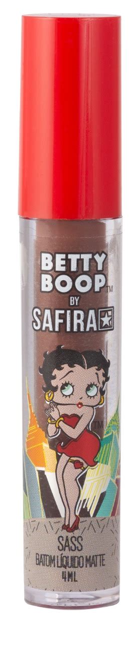 Batom Liquido Matte Betty Boop Safira Promoção IDM Distribuições