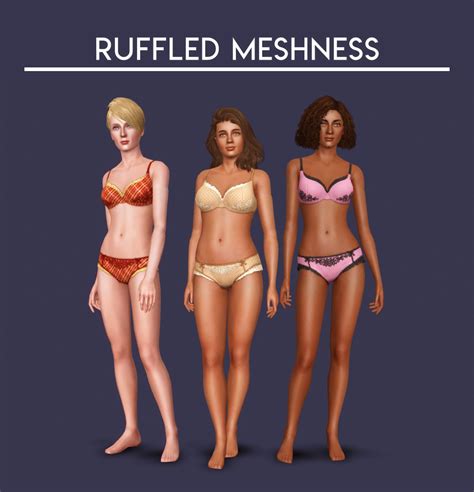 Store Lingerie Pack For Teen Elder Females Sweetdevil Sims