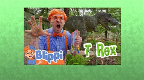 Blippi Dinosaur Song Puzzle Youtube