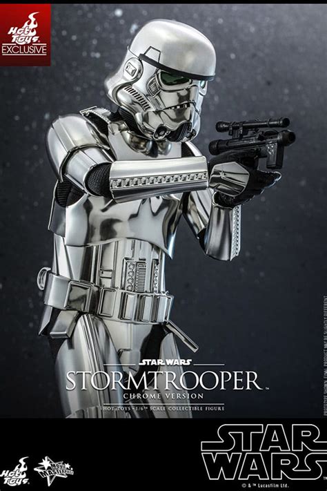 Hot Toys Star Wars Stormtrooper Chrome Version Scale Figure Hypertoys