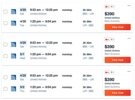 Texas to Costa Rica $390 round-trip direct flights (April and May 2019 ...