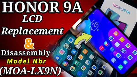 Honor A Screen Replacement Moa Lx N Disassembly Lcdreplacement