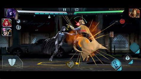 Free To Play Injustice 2 Mobile Solo Raid Dark Nights H5T4