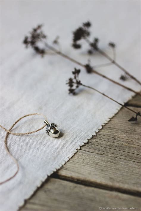 Подвеска Желудь. Серебро. в интернет-магазине на Ярмарке Мастеров ...