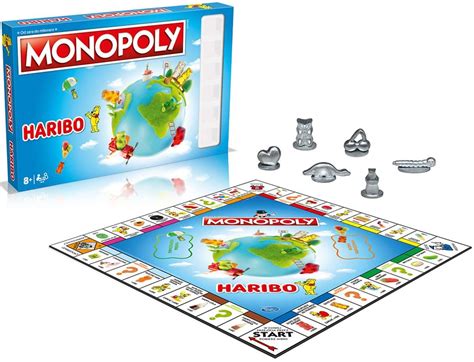 Monopoly Haribo Rodzinna Gra Planszowa Towarzyska Winning Moves Pl