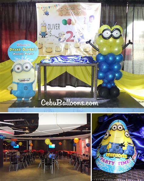 Minions Despicable Me Cebu Balloons And Party Supplies