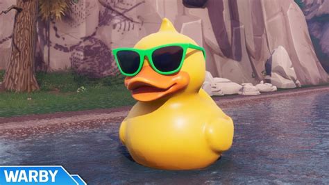 Fortnite Search The Tiny Rubber Ducky Challenge Location Guide D D