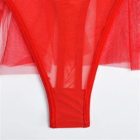 Sexy Erotic Lingerie Women Bra Panty Garters Pcs See Through Lingerie Sets Sexy Women S