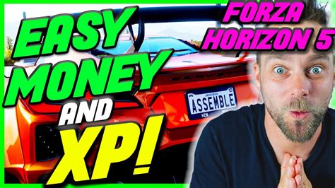 Forza Horizon 5 How To Get MONEY And XP FAST YouTube