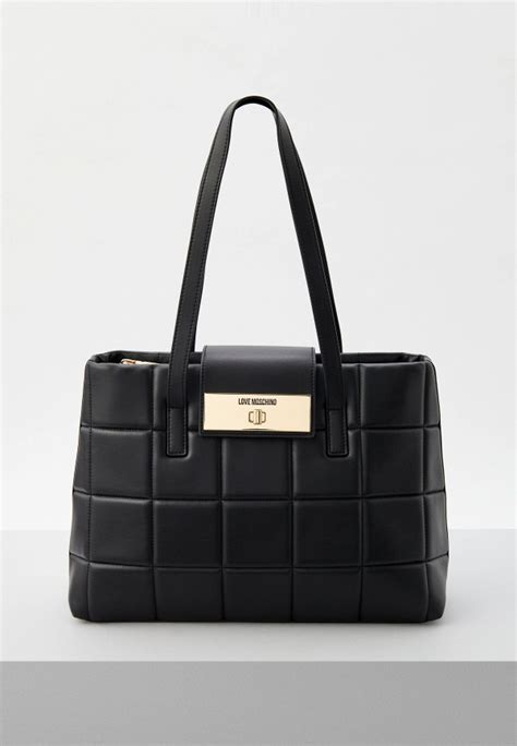 Сумка Love Moschino, цвет: черный, RTLADB852401 — купить в интернет ...