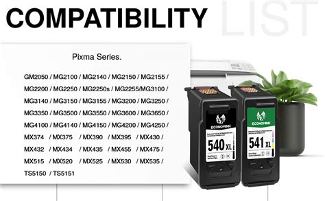 Printer Ink Xl Economink Pg Xl Cl Xl Remanufactured For