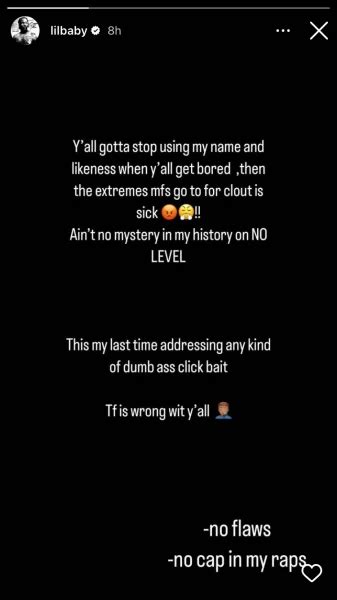 Lil Baby Responds After Alleged Gay Sex Tape Goes Viral Photo Lovebscott
