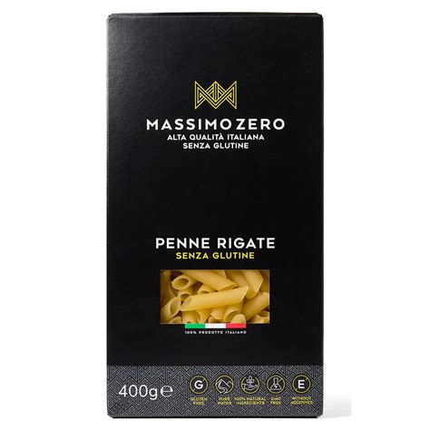 Massimo Zero Pasta Penne Rigate G Gott Utan Gluten