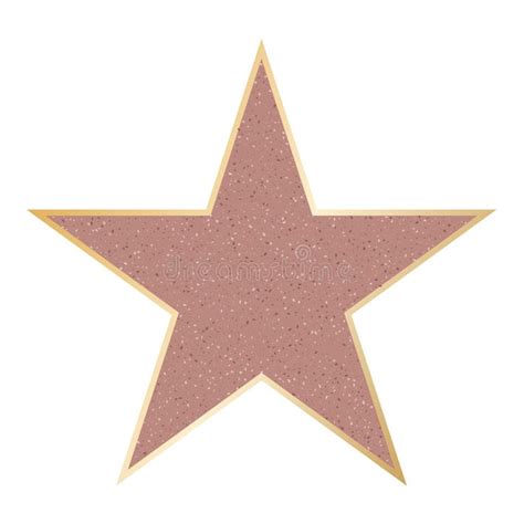 Hollywood Star Blank Stock Illustrations 672 Hollywood Star Blank