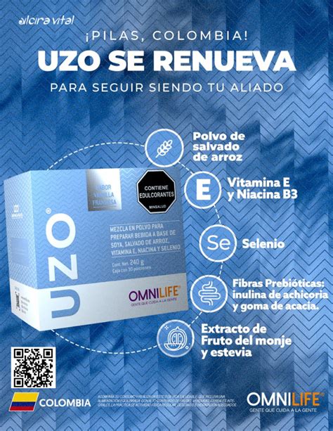 UZO DE OMNILIFE SE RENUEVA Alcira Vital