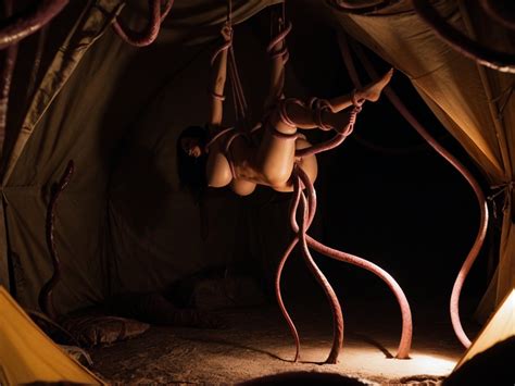 Massive Breast Restrained By Tentacles Massive Ass AI Porn