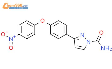 H Pyrazole Carboxamide Nitrophenoxy Phenyl Cas