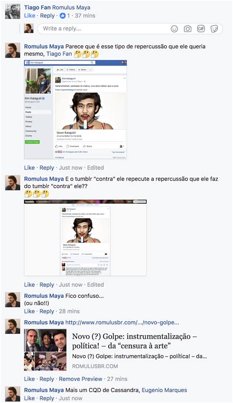 R O M U L U S Br Cura Gay E O Golpe Por Que N O Mudarei Meu Avatar No Facebook
